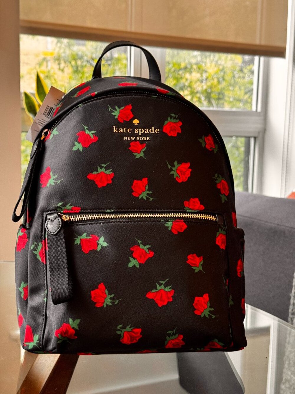 Kate Spade Chelsea Medium Nylon Backpack - Rose Toss KE435